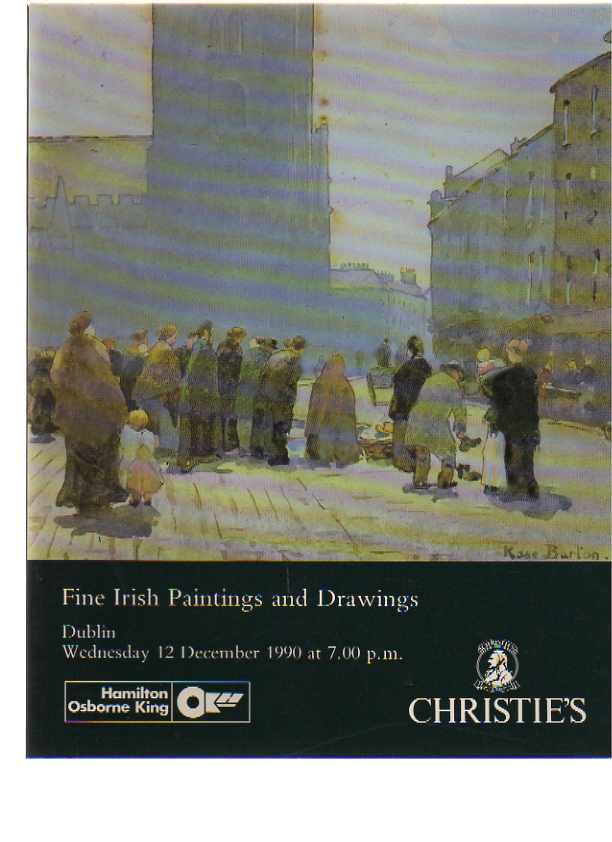 Christies 1990 Fine Irish Paintings & Drawings