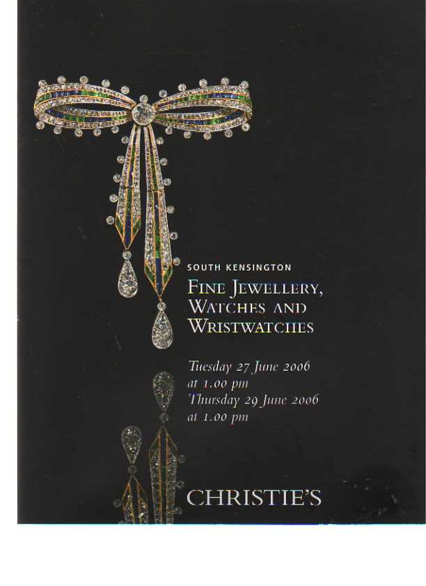 Christies 2006 Fine Jewellery, Watches & Wristwatches