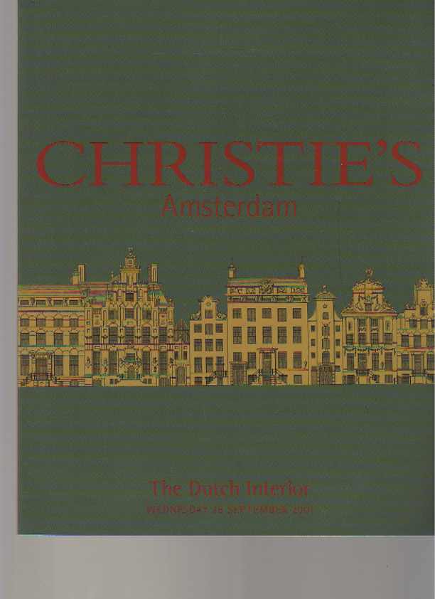 Christies 2001 The Dutch Interior