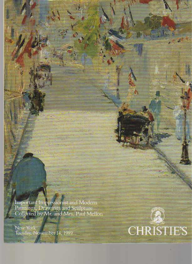 Christies 1989 Mellon Collection Impressionist Paintings