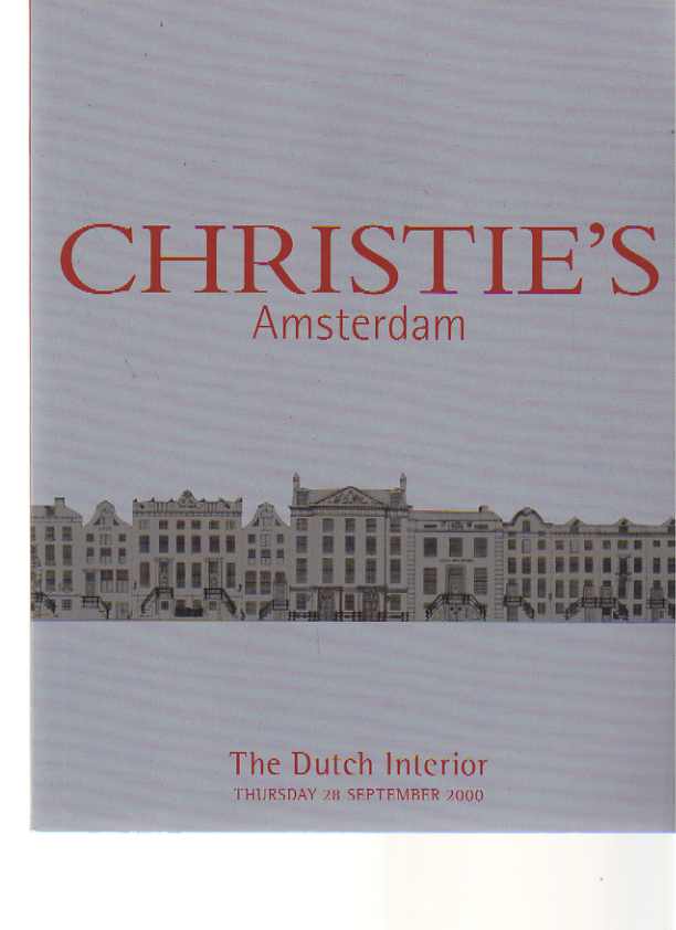 Christies 2000 The Dutch Interior - Click Image to Close