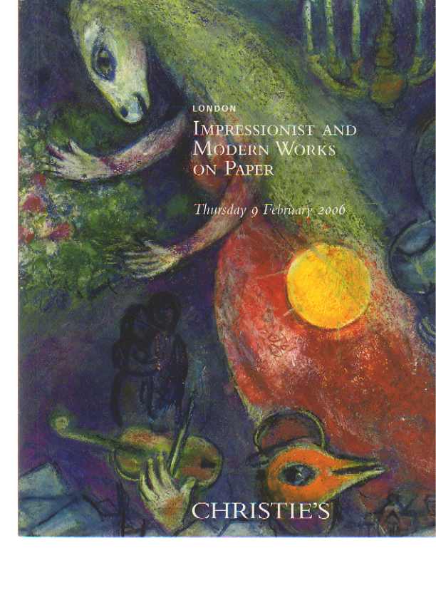 Christies 2006 Impresssionist & Modern works on paper
