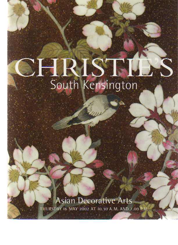 Christies May 2002 Asian Decorative Arts