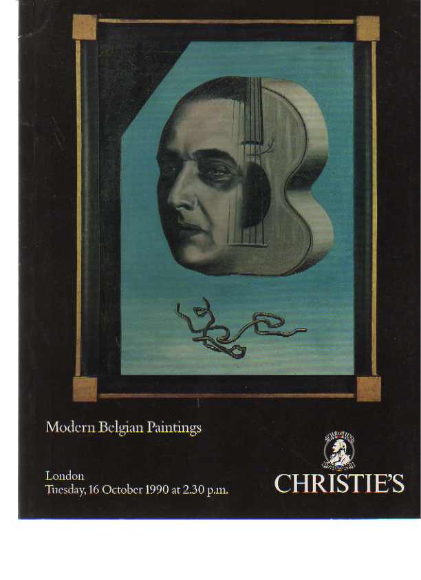 Christies 1990 Modern Belgian Paintings