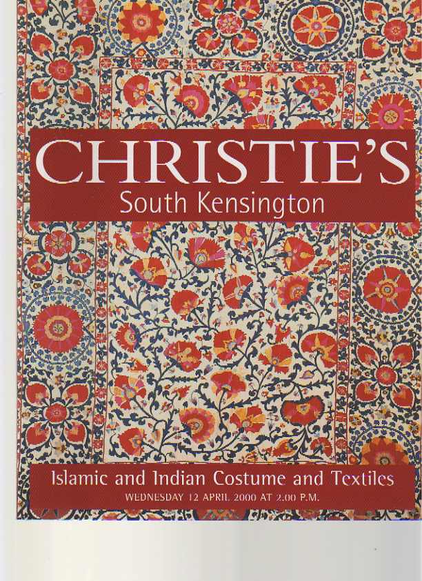 Christies 2000 Islamic & Indian Costume & Textiles
