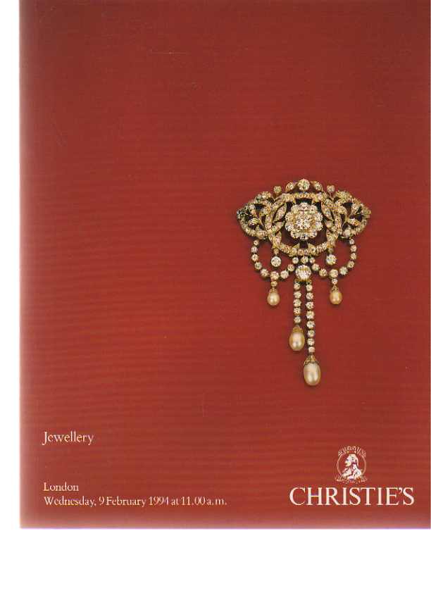 Christies 1994 Jewellery