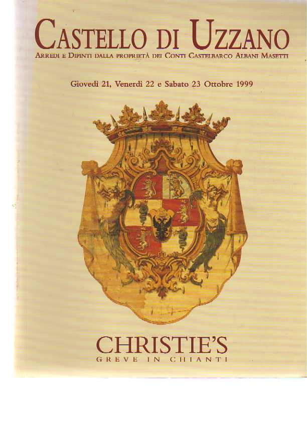 Christies 1999 Count Masetti Collection Uzzano Castle (Digital Only)
