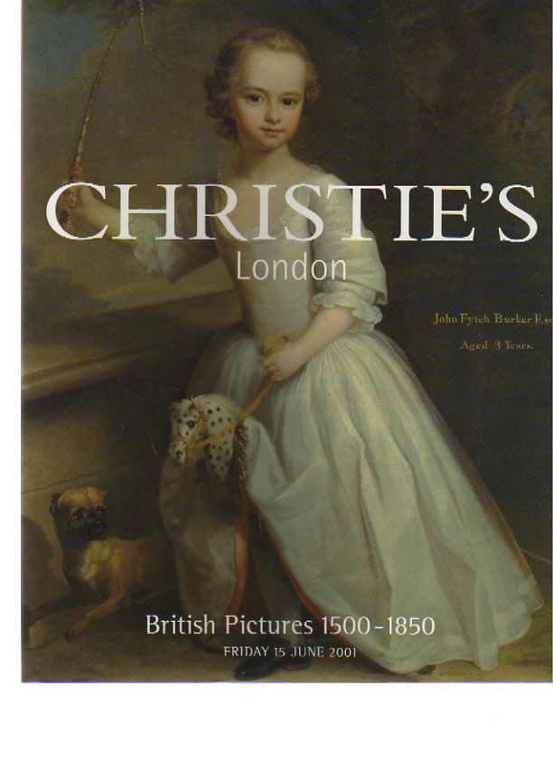 Christies 2001 British Pictures 1500 - 1850