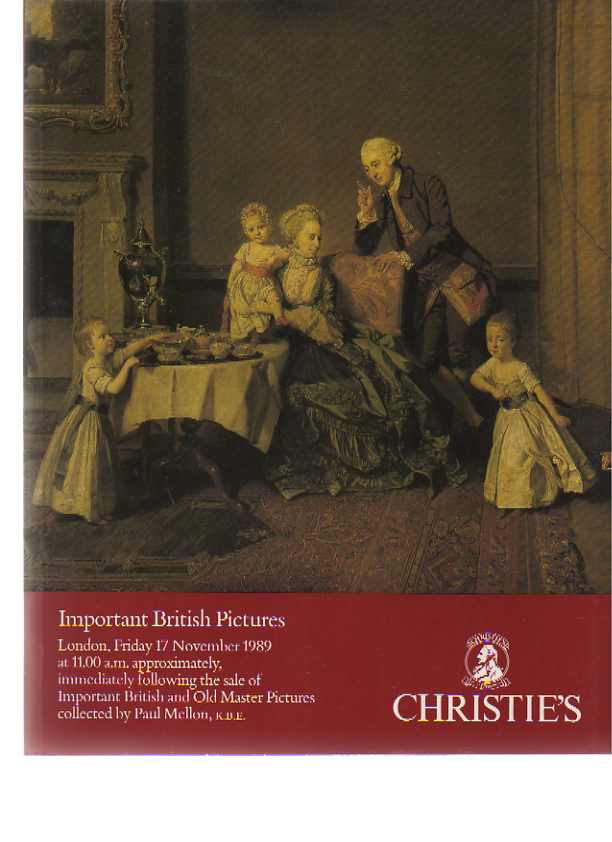Christies November 1989 Important British Pictures (Digital only)