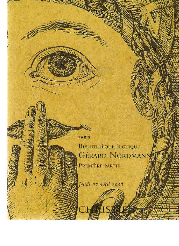 Christies 2006 Gerard Nordmann's Erotic Library
