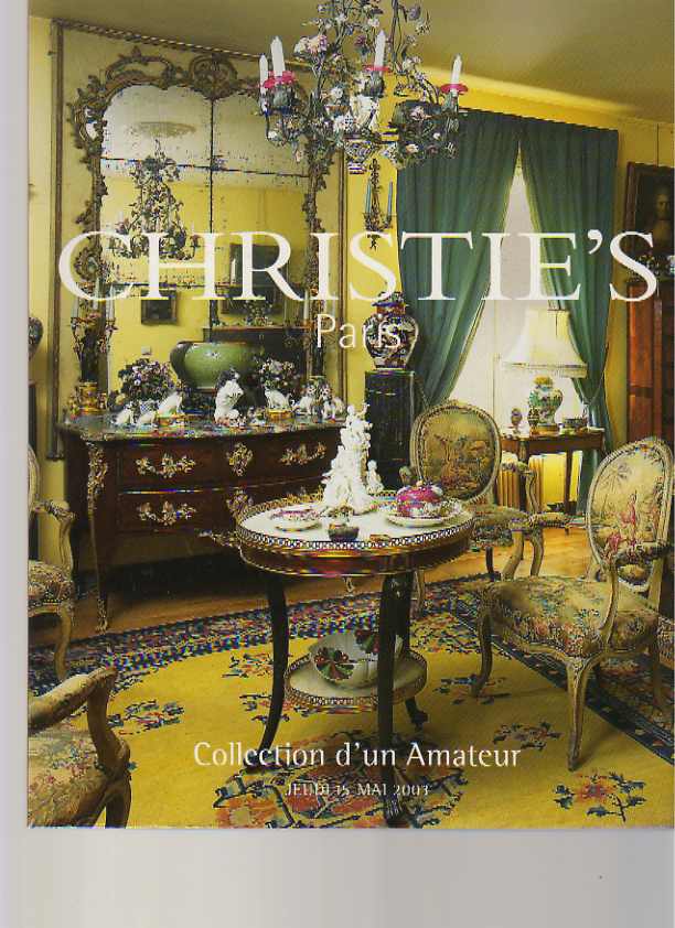 Christies 2003 Collection d'un amateur (French Furniture, etc)