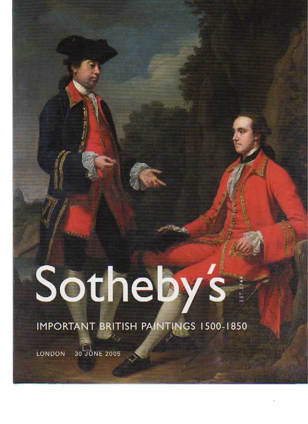 Sothebys 2005 Important British Paintings 1500 - 1850