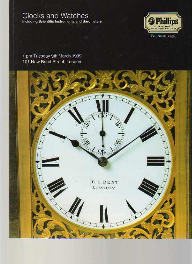 Phillips March 1999 Clocks & Watches, Scientific Instruments