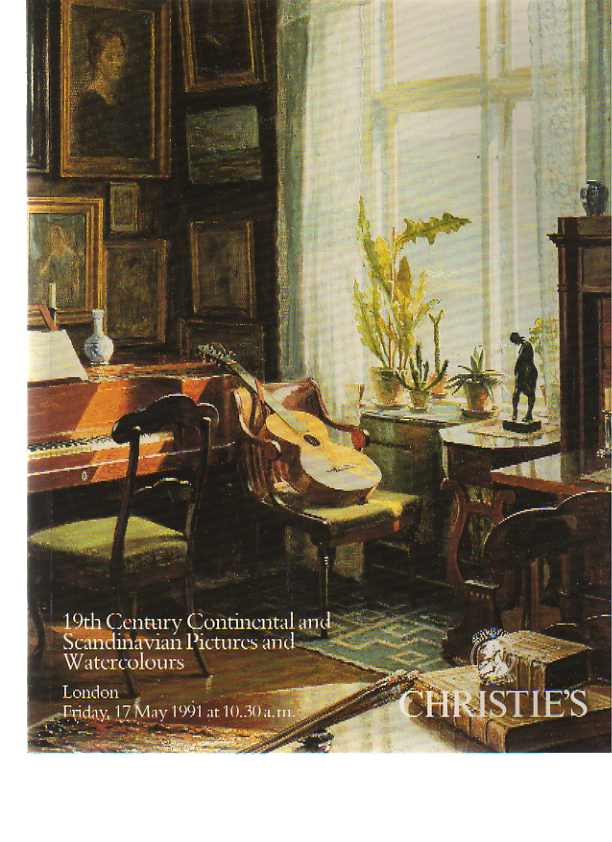 Christies 1991 19th C Continental & Scandinavian Pictures - Click Image to Close