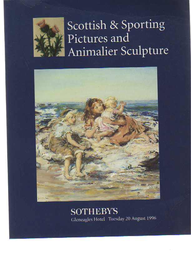 Sothebys 1996 Scottish & Sporting Pictures, Animalier sculpture - Click Image to Close