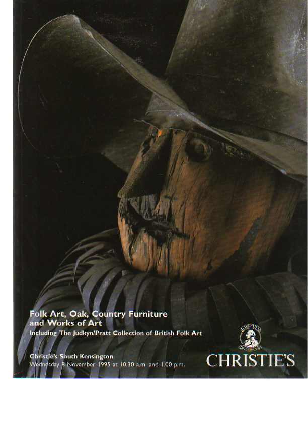 Christies 1995 Folk Art, Oak, Country Furniture & Works of Art