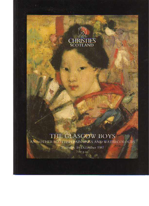Christies 1987 The Glasgow Boys & other Scottish Paintings