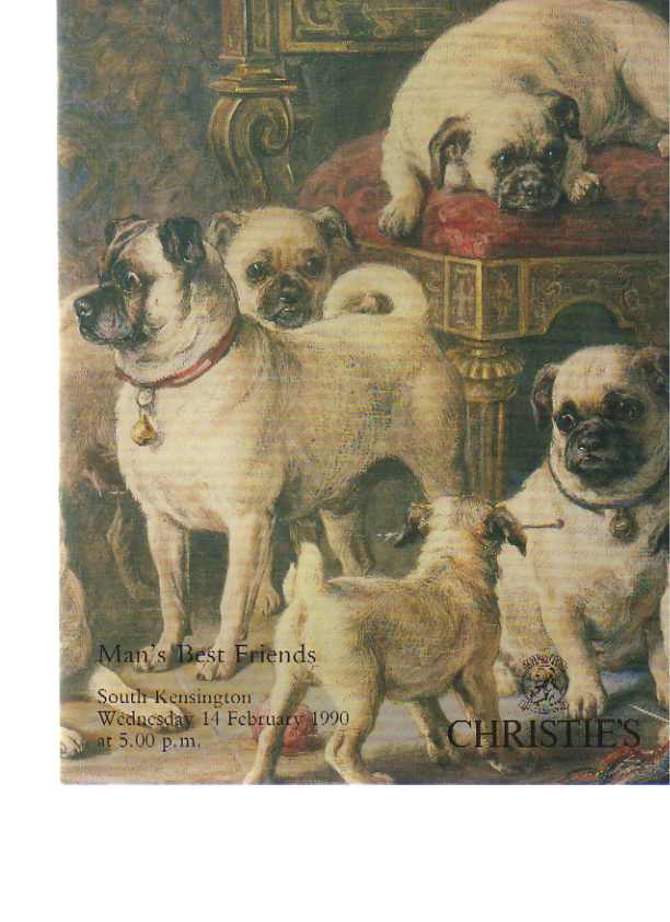 Christies 1990 Man's Best Friends - Dog & Cat Paintings