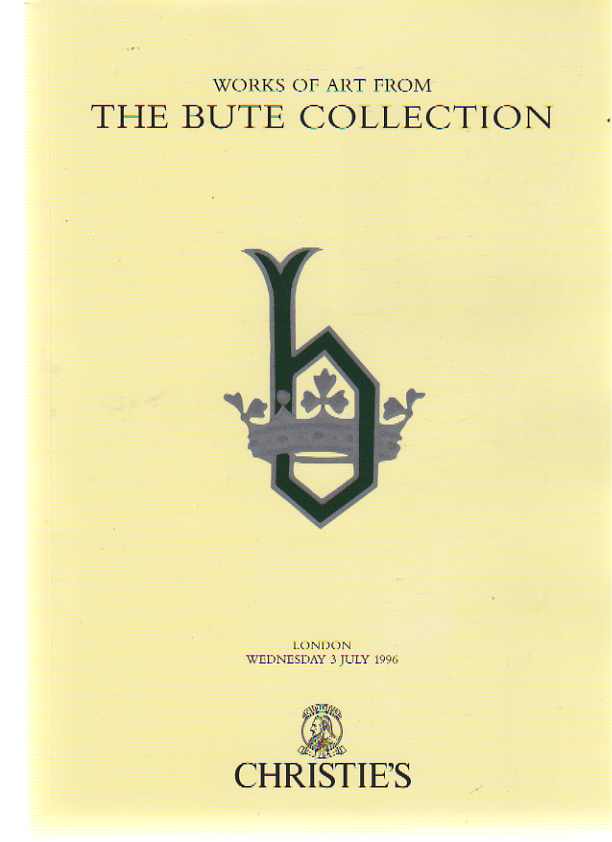 Christies 1996 Bute Collection - Works of Art, Glass, Toby jugs - Click Image to Close
