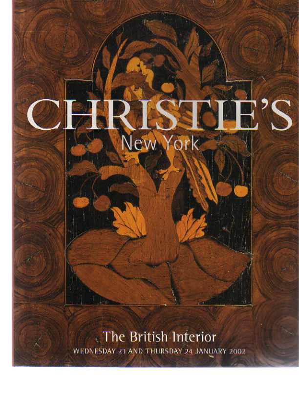 Christies 2002 The British Interior