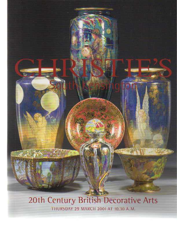 Christies 2001 20th Century British Decorative Arts
