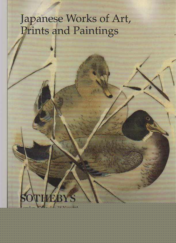 Sothebys 1999 Japanese Works of Art, Prints, Paintings