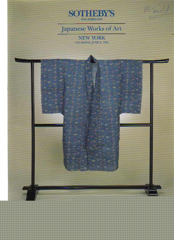 Sothebys 1994 Japanese Works of Art