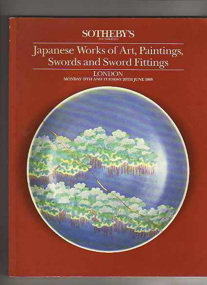 Sothebys 1989 Japanese works of Art, Swords, Sword Fittings (Digital only)