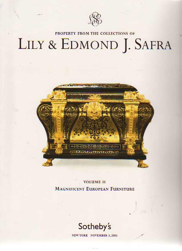 Sothebys 2005 Safra Collection European Furniture v2