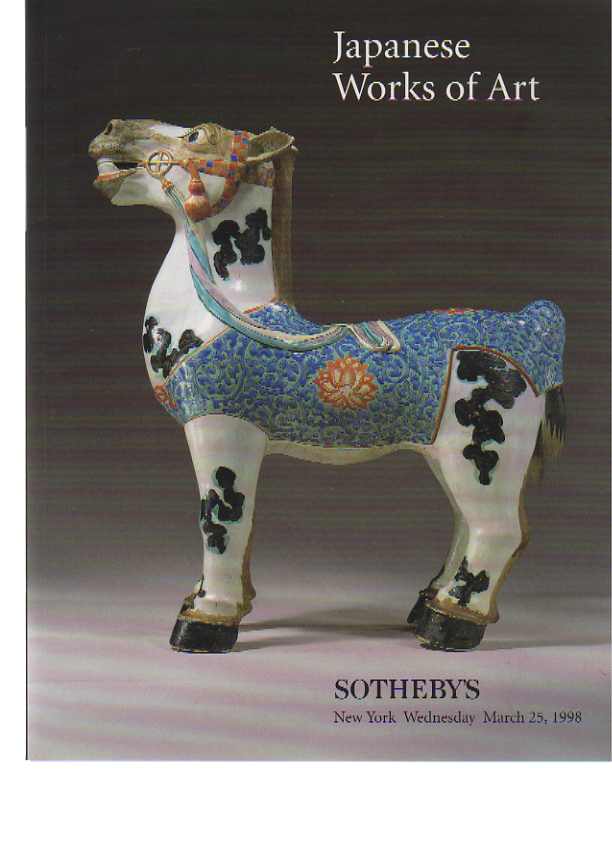 Sothebys March 1998 Japanese Works of Art