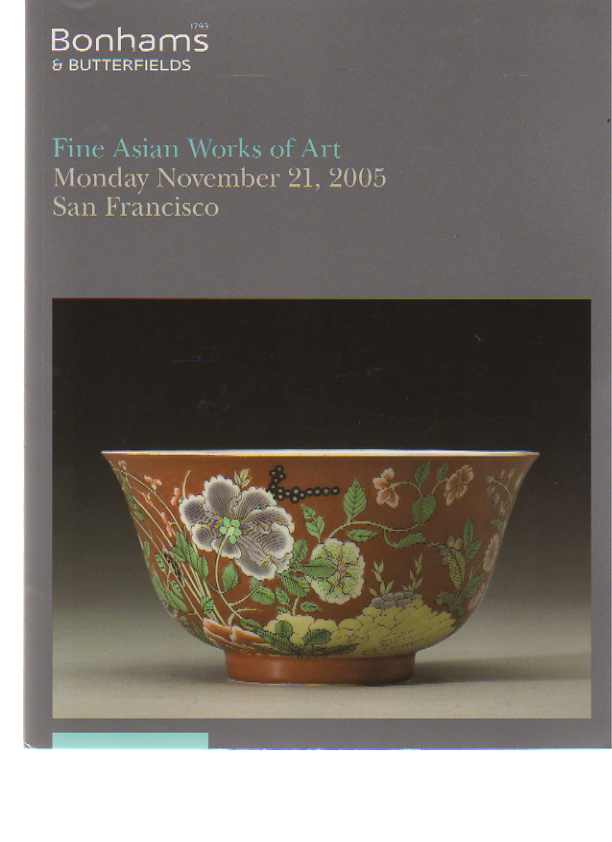 Bonhams November 2005 Fine Asian Works of Art