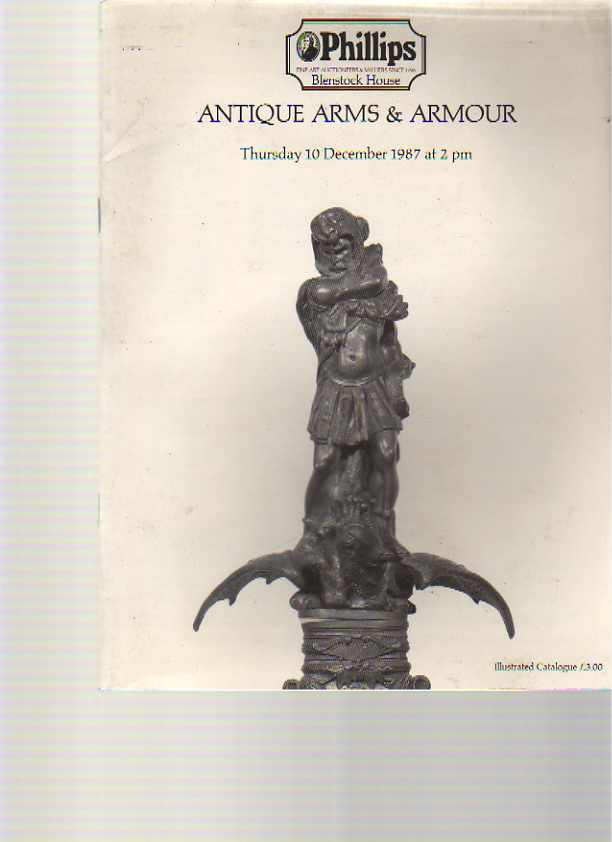 Phillips December 1987 Antique Arms & Armour