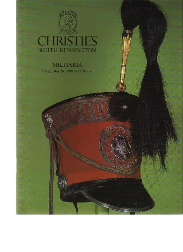 Christies 1988 Militaria