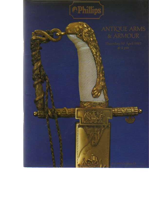 Phillips April 1987 Antique Arms & Armour