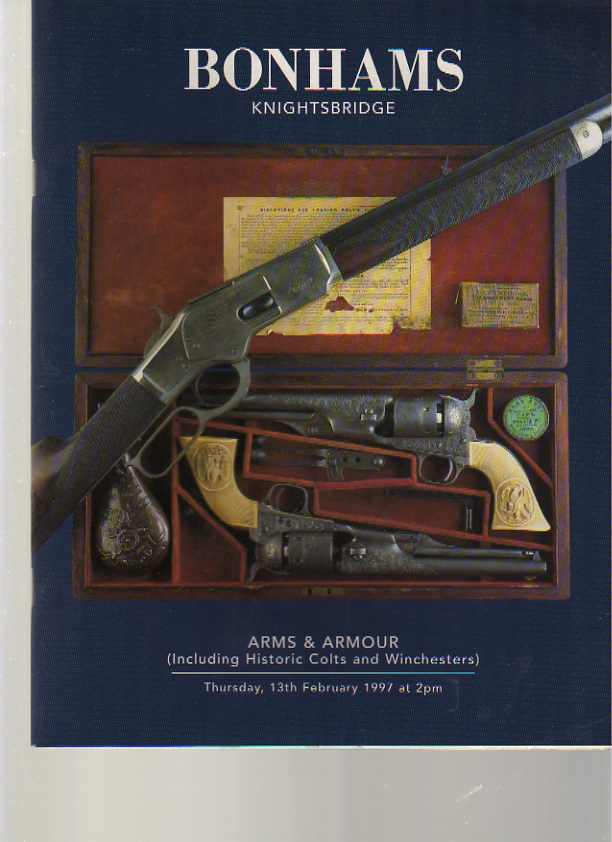 Bonhams 1997 Arms & Armour inc. Historic Colts & Winchesters - Click Image to Close