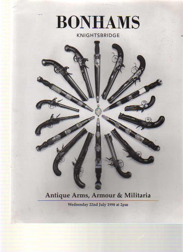 Bonhams 1998 Antique Arms, Armour & Militaria