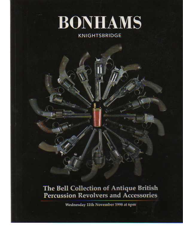 Bonhams 1998 Bell Collection Antique British Revolvers etc