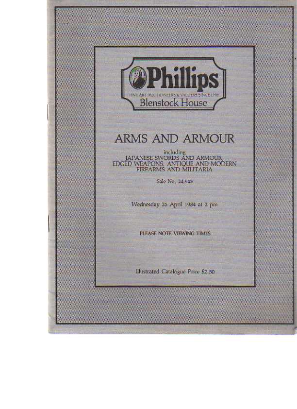 Phillips 1984 Arms and Armour