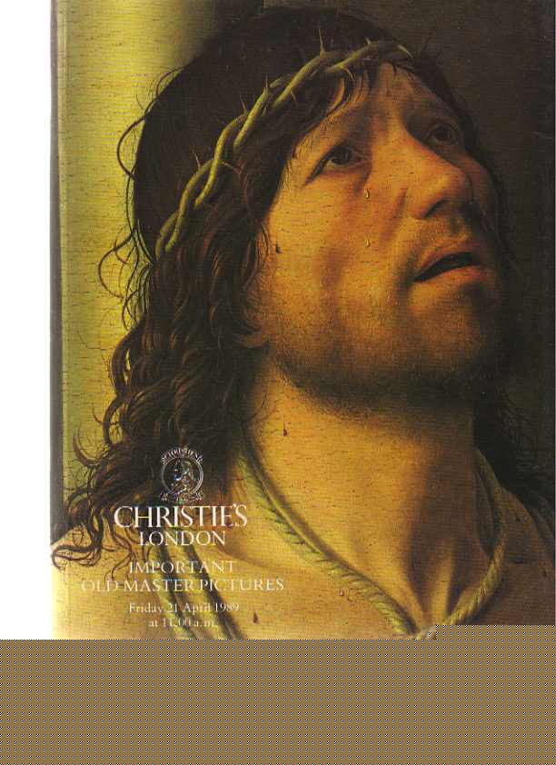 Christies 1989 Important Old Master Pictures