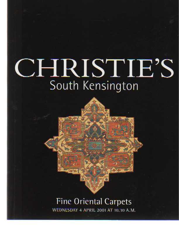 Christies April 2001 Fine Oriental Carpets - Click Image to Close