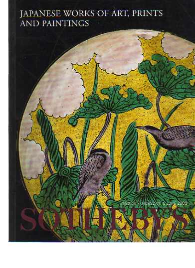 Sothebys June 2000 Japanese Works of Art, Prints & Paintings