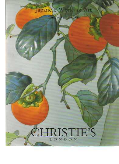 Christies June 1998 Japanese Works of Art