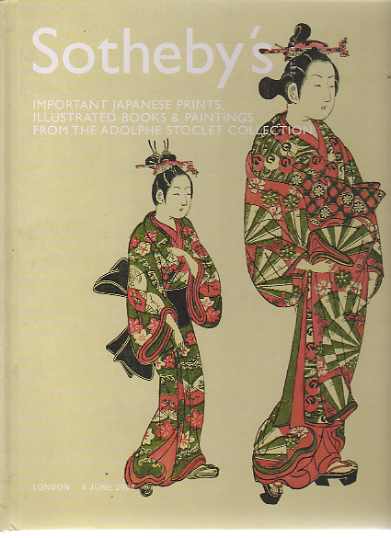 Sothebys 2004 Stoclet Collection Important Japanese Prints