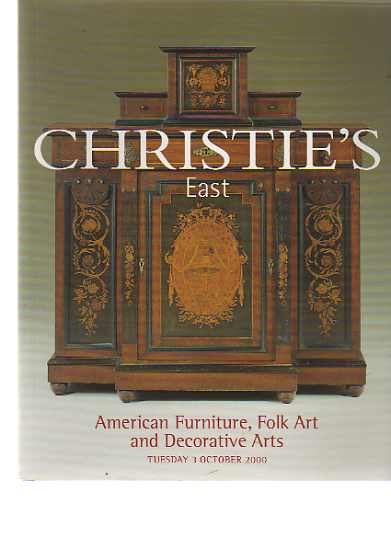 Christies 2000 American Furniture, Folk Art, Decorative Arts