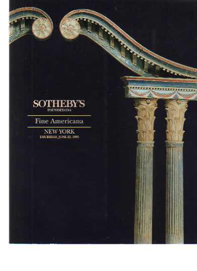 Sothebys 1995 Fine Americana