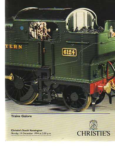 Christies 1994 Trains Galore