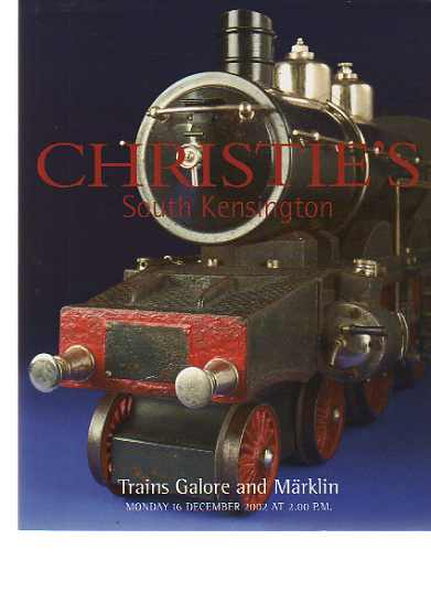 Christies 2002 Trains Galore & Marklin - Click Image to Close