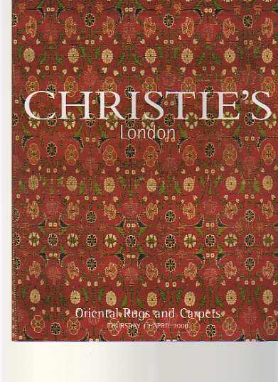 Christies April 2000 Oriental Rugs & Carpets