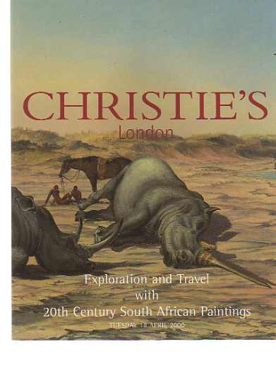 Christies 2000 Exploration & Travel + 20th C African Paintings - Click Image to Close