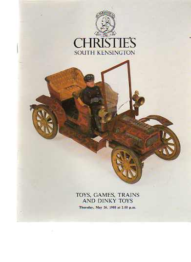 Christies 1988 Toys, Games, Trains & Dinky Toys